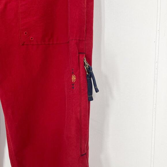 American Eagle VTG Y2K Flight Pant Paratrooper Cargo Cinch Waist 30" Tag Size 4 - Picture 3 of 16